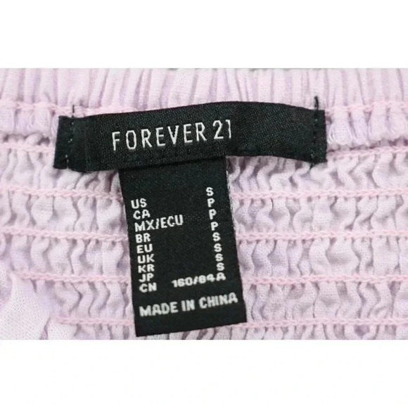 Forever 21 Lavender Maxi Button Up Dress-Linen Blend-Small - Picture 3 of 10